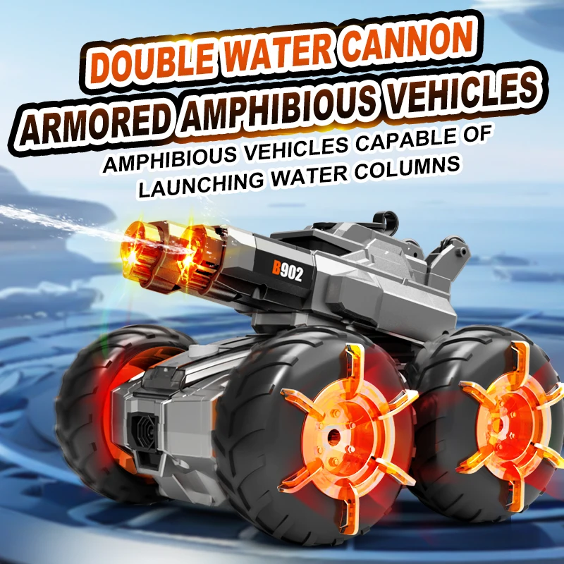Drone Battery Alarm - Mainan Tank RC Amfibi 2.4G Dual