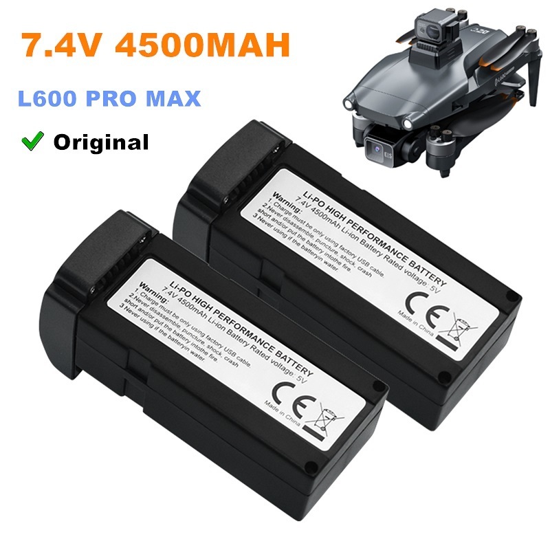 Drone Battery Balance Charger - Baterai LI-PO 7.4V 4500Mah L600 Pro