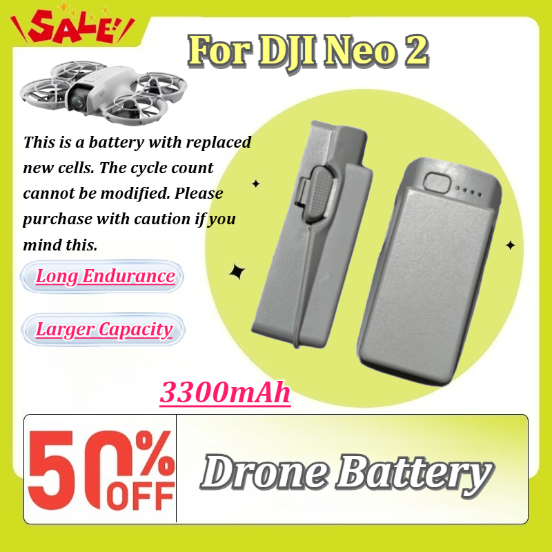 Drone Battery Smart - Baterai Solid-State 3300mAh 7.16V, Peningkatan Daya