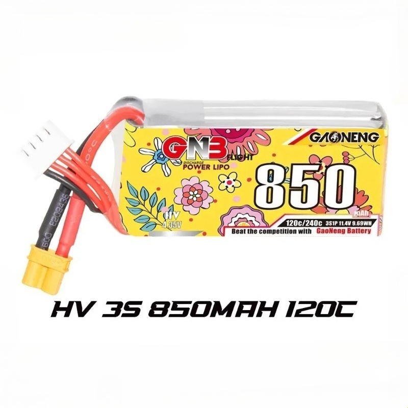 1 Buah Baterai LiPo GNB LiHV 3 - Drone Battery 3S ulasan dan harga