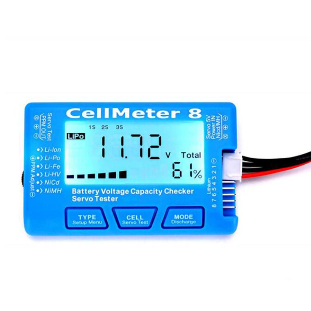 Penguji Tegangan Baterai Digit - Drone Battery Voltage Checker ulasan dan harga